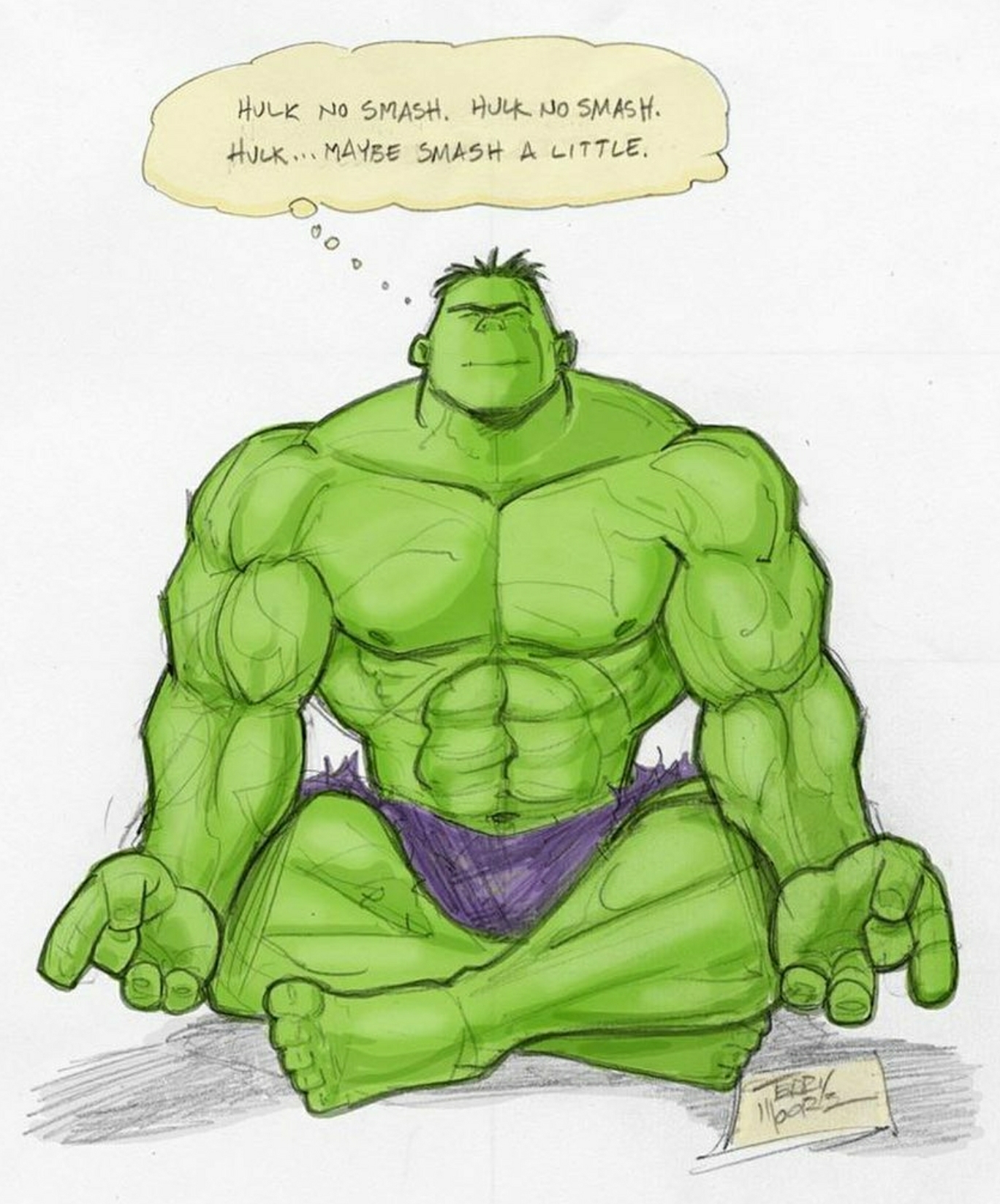 Kudos to the artist behind this drawing, it's the best thing ever.